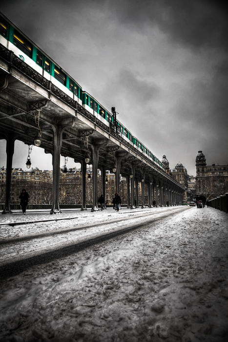 Paris sous la neige - 01